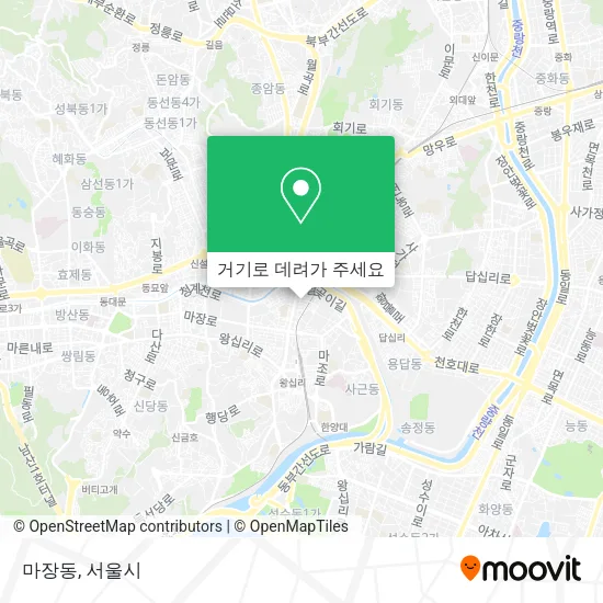 마장동 지도