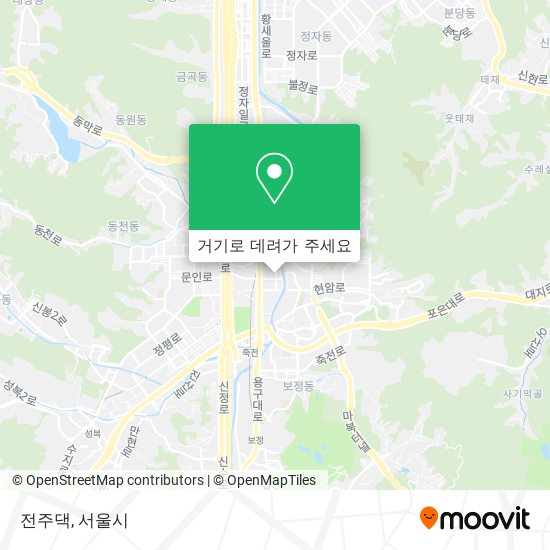 전주댁 지도