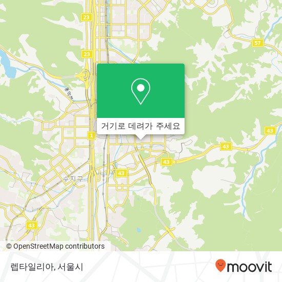 렙타일리아 지도