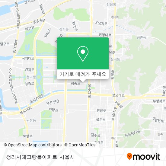 청라서해그랑블아파트 지도