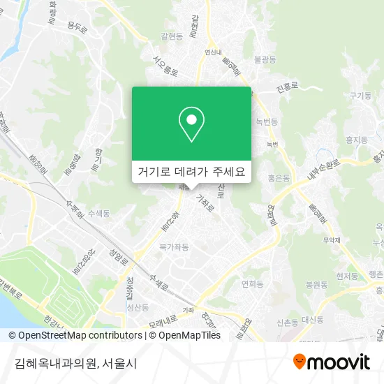 김혜옥내과의원 지도