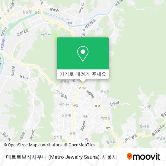 메트로보석사우나 (Metro Jewelry Sauna) 지도