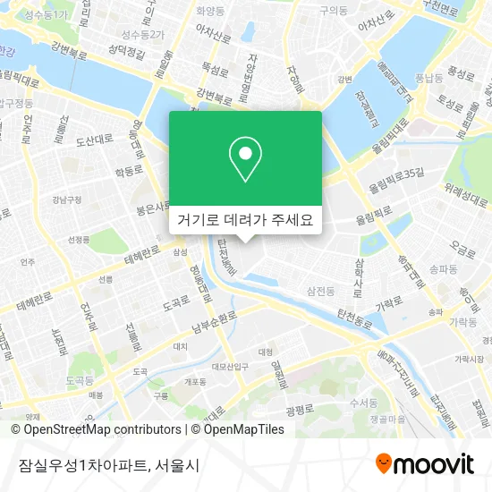 잠실우성1차아파트 지도