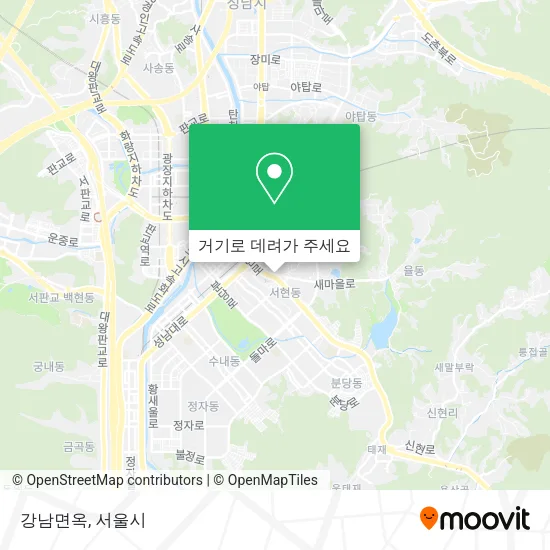 강남면옥 지도
