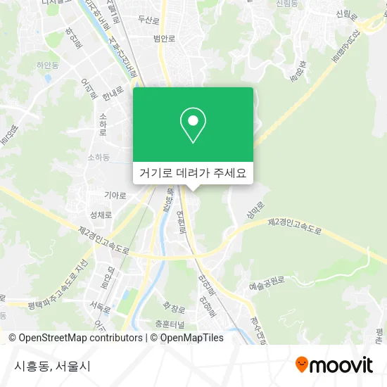시흥동 지도