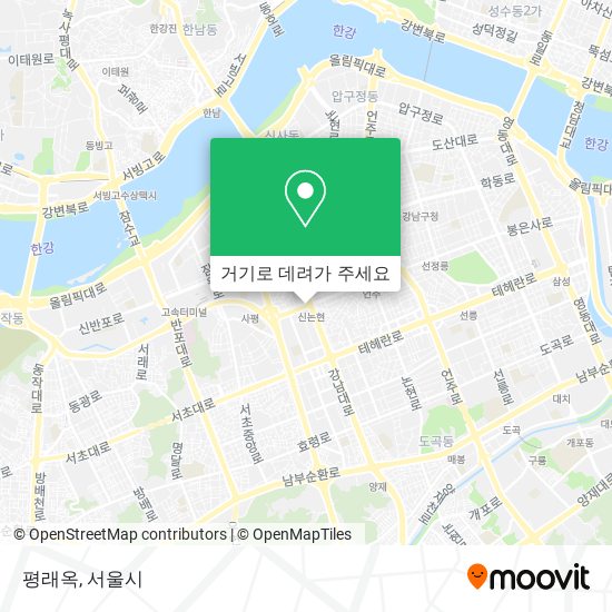 평래옥 지도
