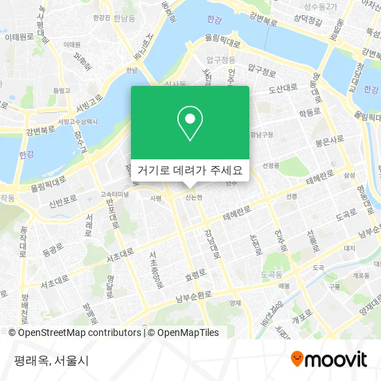 평래옥 지도
