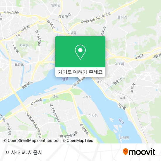 미사대교 지도