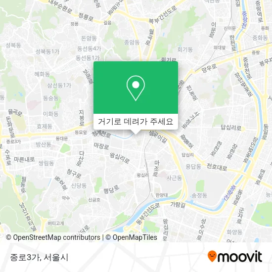 종로3가 지도