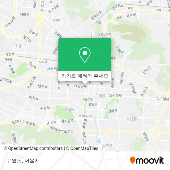 구월동 지도
