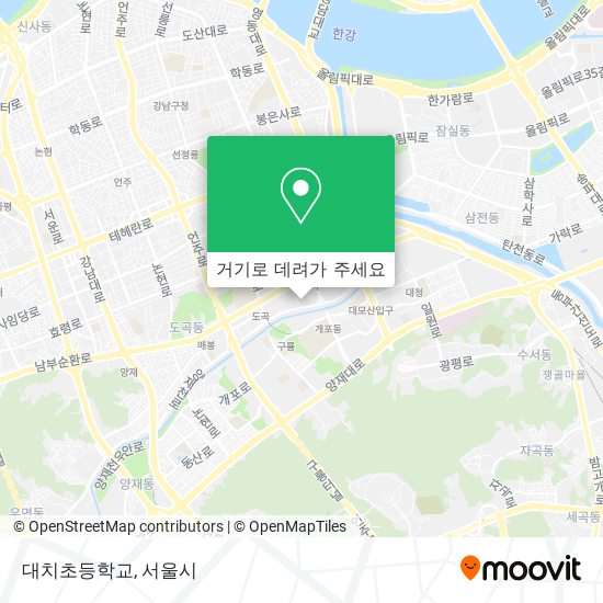 대치초등학교 지도