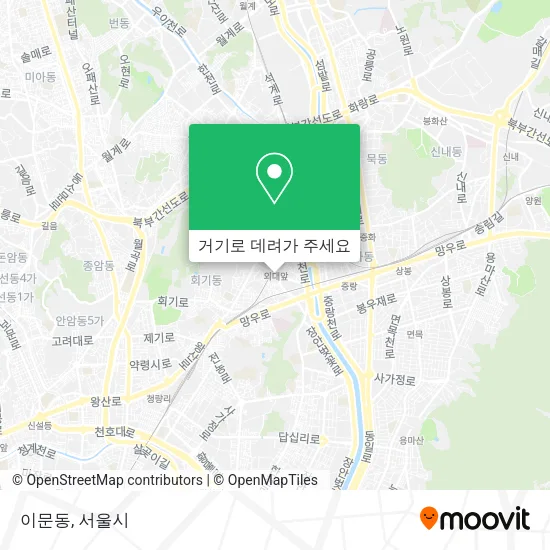 이문동 지도