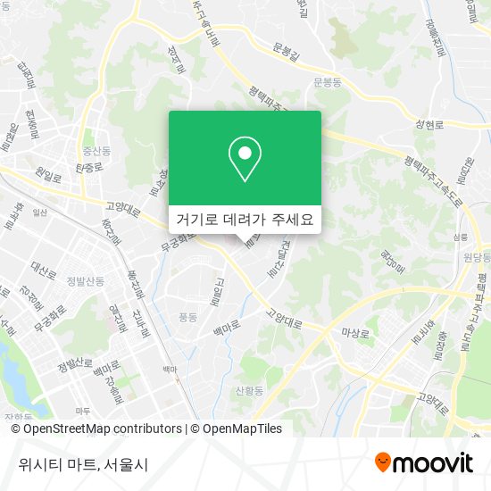 위시티 마트 지도