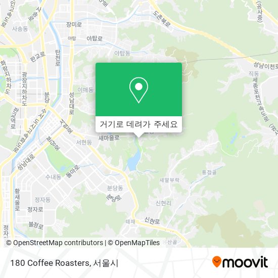 180 Coffee Roasters 지도