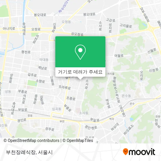 부천장례식장 지도