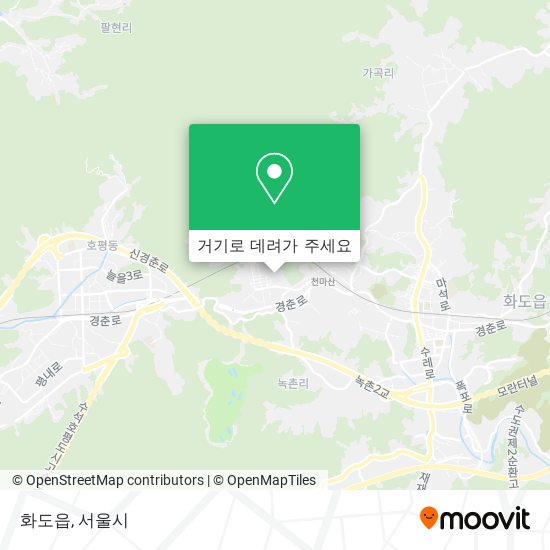 화도읍 지도