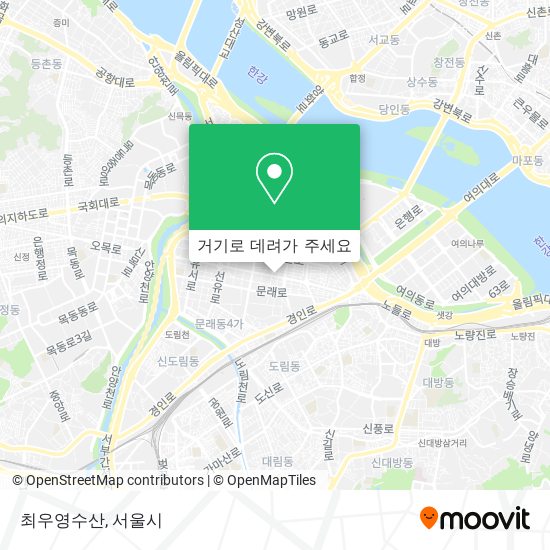 최우영수산 지도