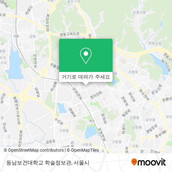 동남보건대학교 학술정보관 지도