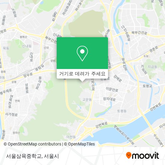 서울삼육중학교 지도