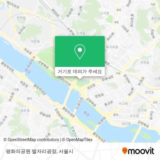 평화의공원 별자리광장 지도