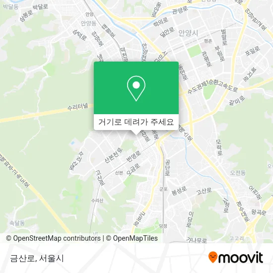 금산로 지도