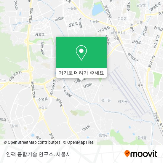 인팩 통합기술 연구소 지도