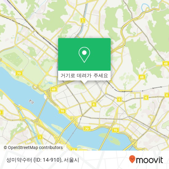 성미약수터 (ID: 14-910) 지도