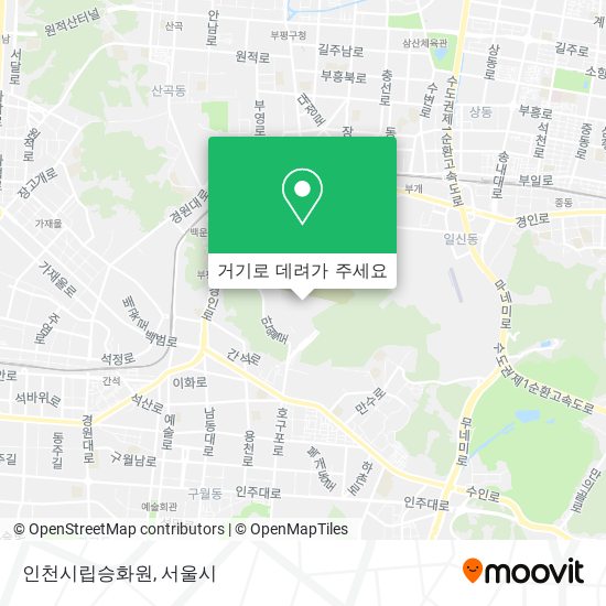 인천시립승화원 지도