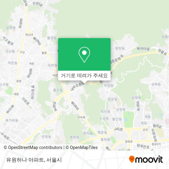 유원하나 아파트 지도