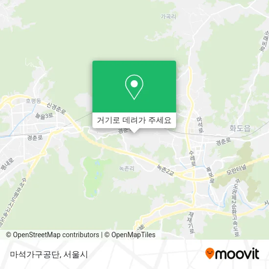 마석가구공단 지도