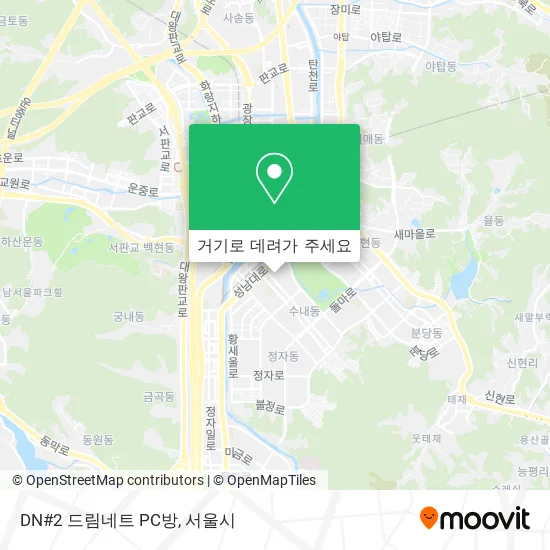 DN#2 드림네트 PC방 지도