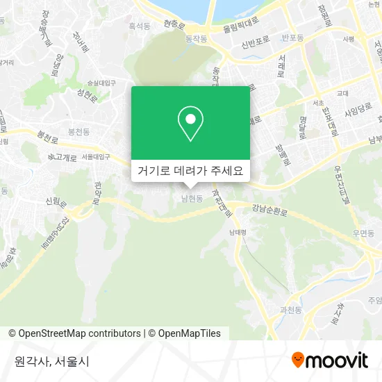 원각사 지도