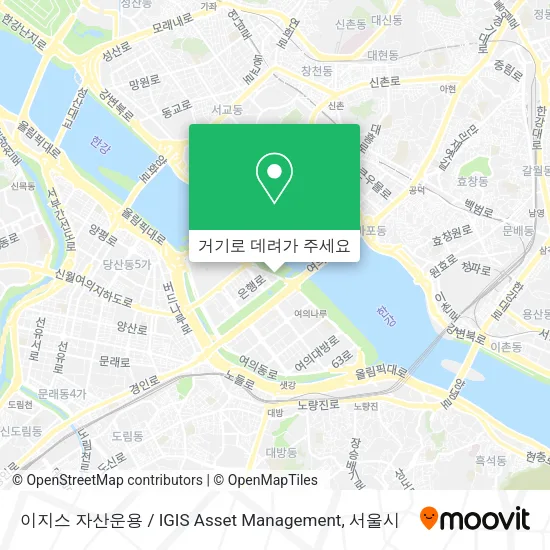 이지스 자산운용 / IGIS Asset Management 지도