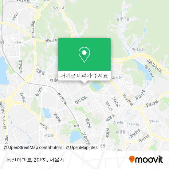 동신아파트 2단지 지도