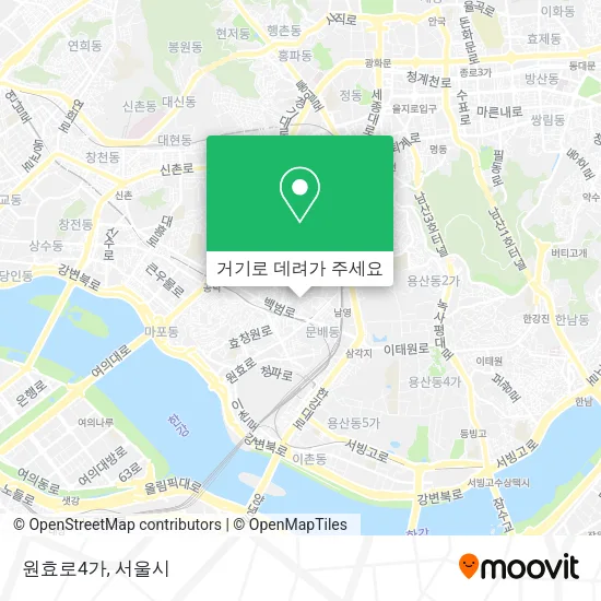 원효로4가 지도