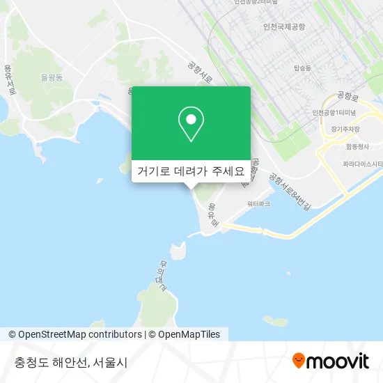 충청도 해안선 지도