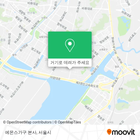 에몬스가구 본사 지도
