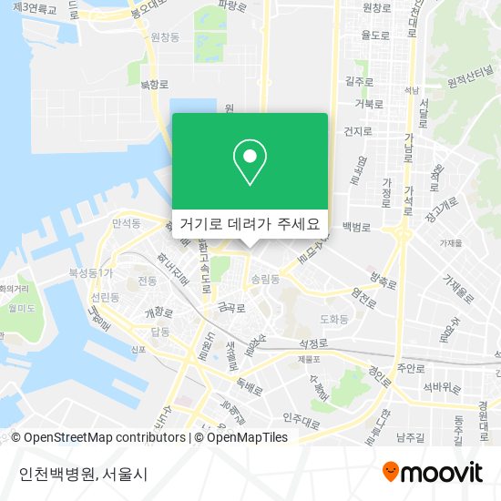 인천백병원 지도
