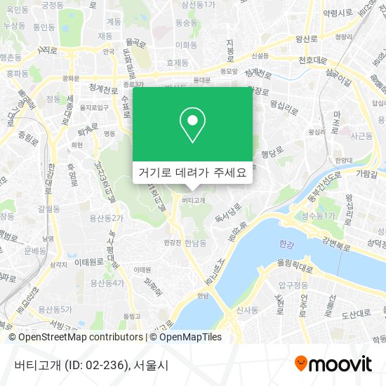 버티고개 (ID: 02-236) 지도