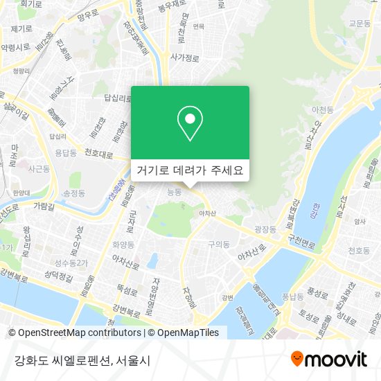 강화도 씨엘로펜션 지도