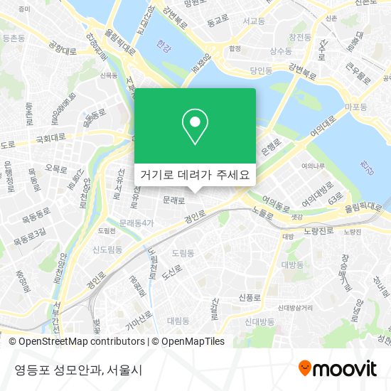 영등포 성모안과 지도
