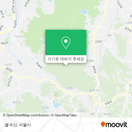 불국산 지도