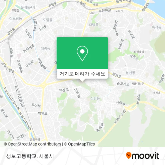 성보고등학교 지도