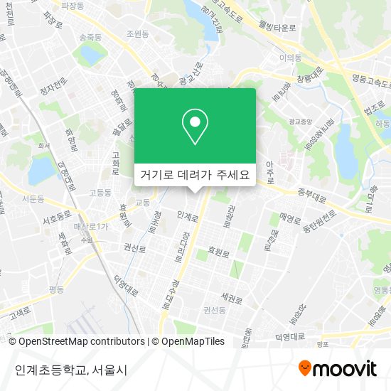 인계초등학교 지도