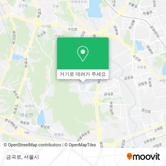 금곡로 지도