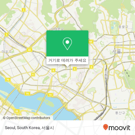 Seoul, South Korea 지도