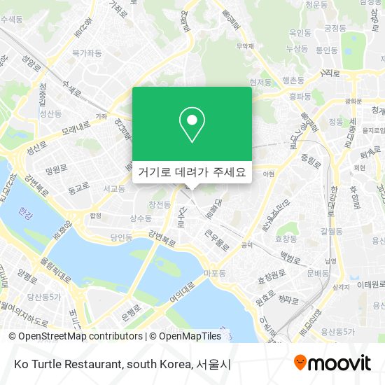 Ko Turtle Restaurant, south Korea 지도