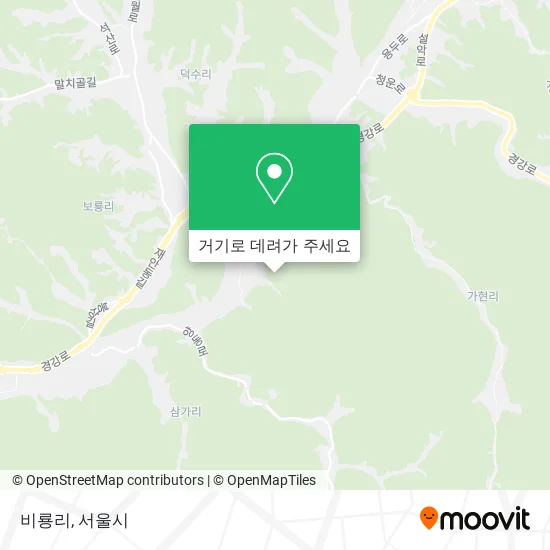 비룡리 지도