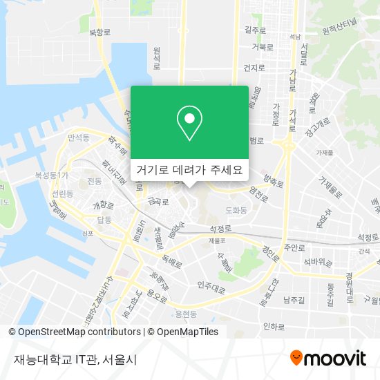 재능대학교 IT관 지도