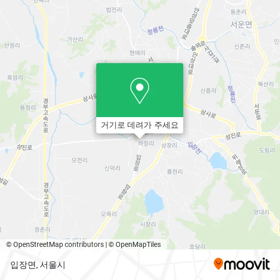 입장면 지도